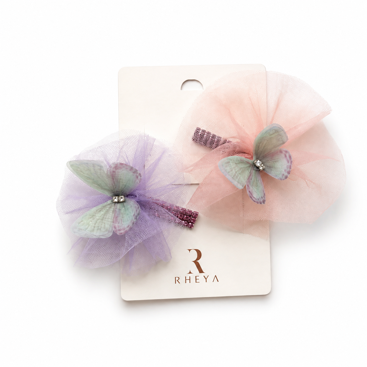 LUNA BUTTERFLY CLIP SET