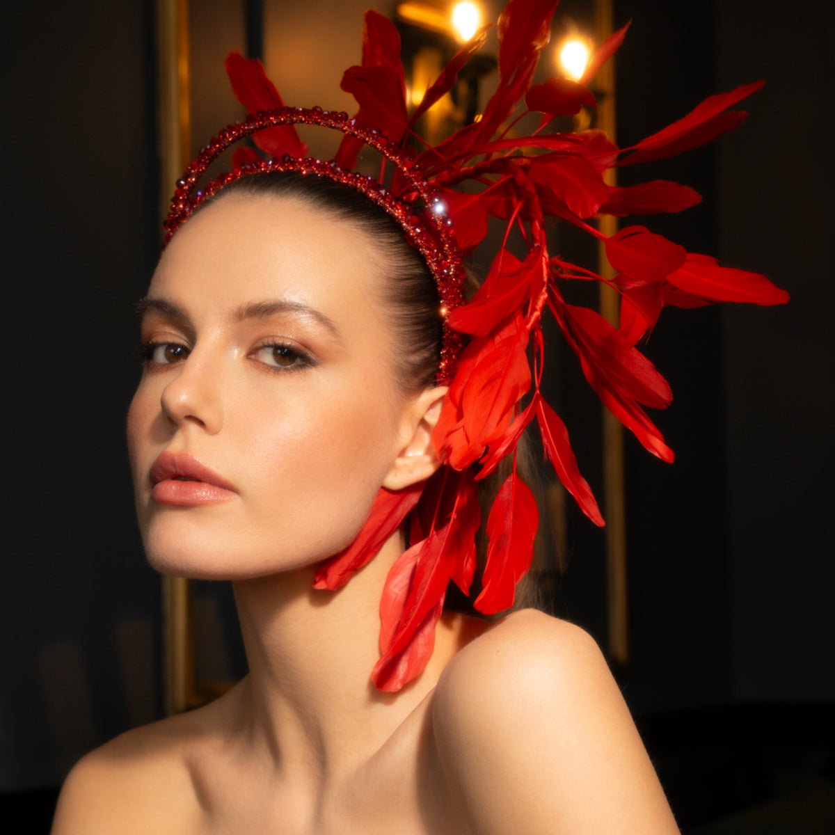 CARMEN RED SAÇ AKSESURI