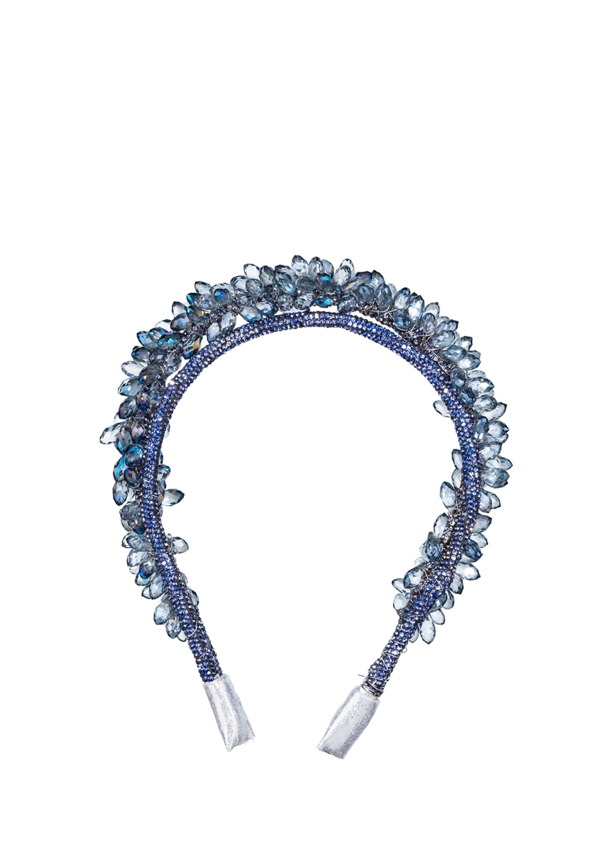 Vila Dual Light Blue Headpiece